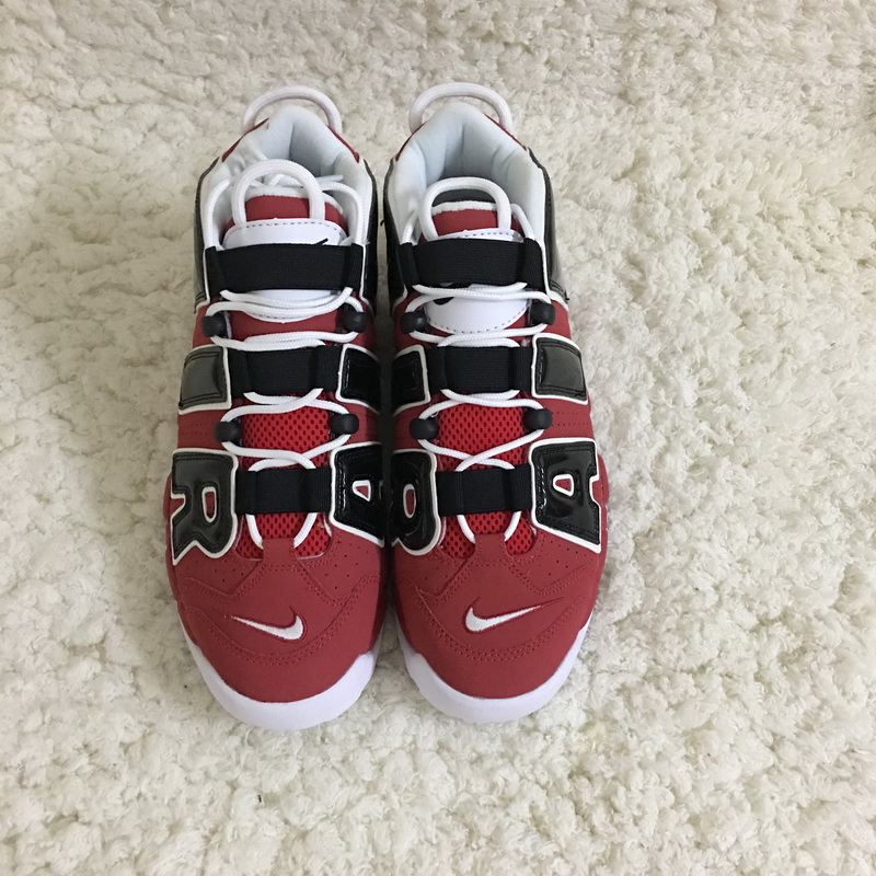 Authentic Nike Air More Uptempo RED Black